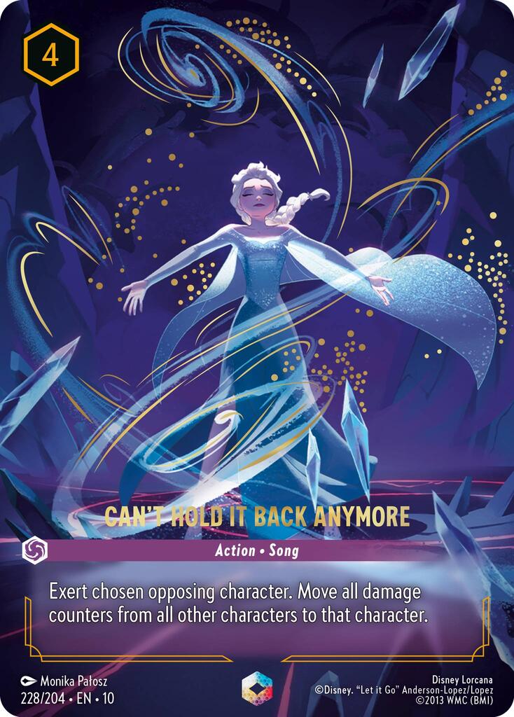 Can't Hold It Back Anymore (Enchanted) (228/204) [Whispers in the Well] | Cards and Coasters CA