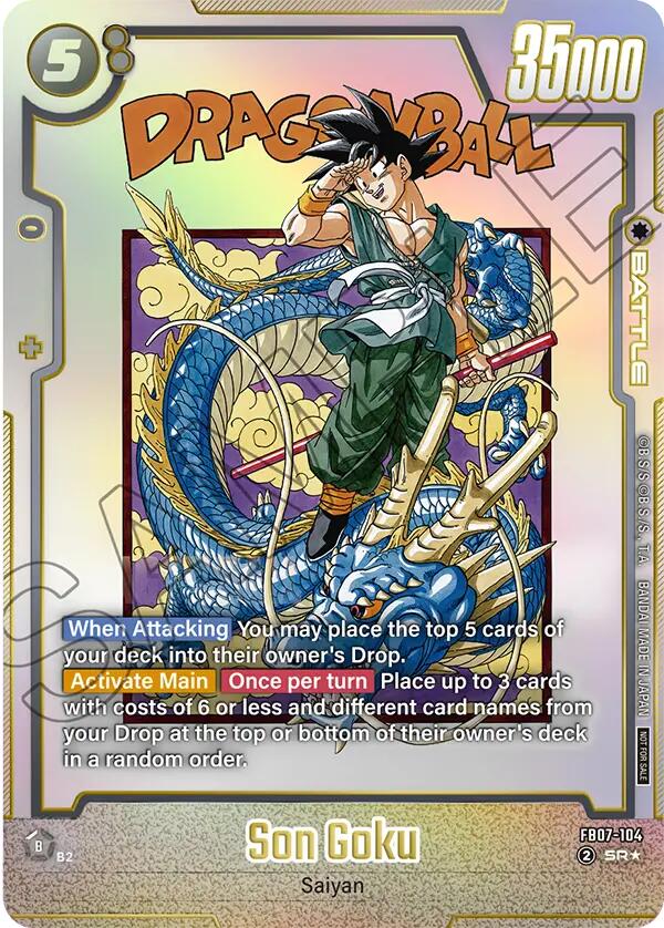Son Goku (FB07-104) [Fusion World Tournament Cards] | Cards and Coasters CA
