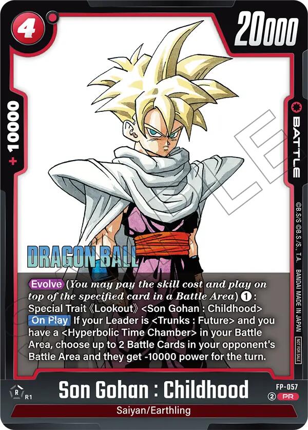 Son Gohan : Childhood (FP-057) [Fusion World Tournament Cards] | Cards and Coasters CA