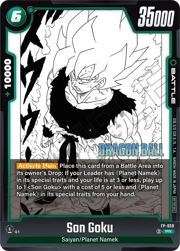 Son Goku (FP-059) [Fusion World Tournament Cards] | Cards and Coasters CA