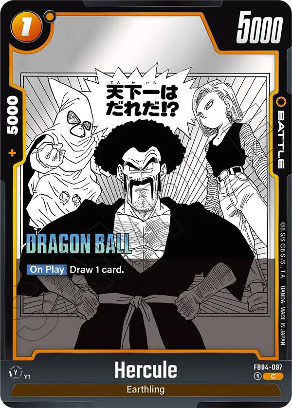Hercule [Manga Booster 02] | Cards and Coasters CA