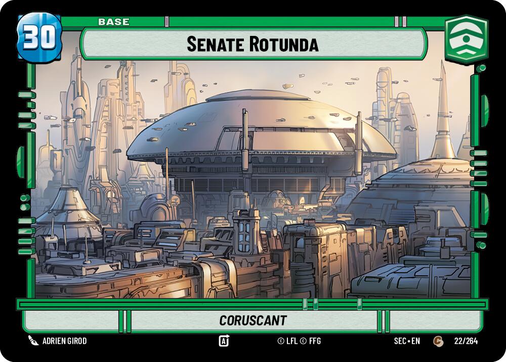 Senate Rotunda // Spy (22/264 // T01/T02) (22/264 // T01/T02) [Secrets of Power] | Cards and Coasters CA