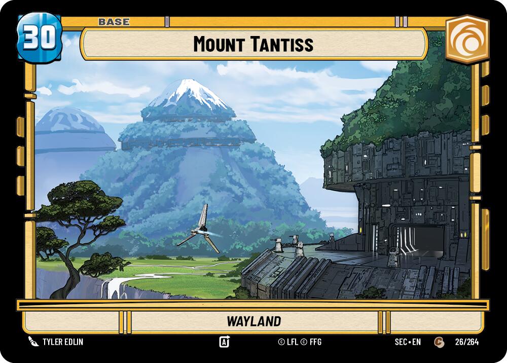 Mount Tantiss // Spy (26/264 // T01/T02) (26/264 // T01/T02) [Secrets of Power] | Cards and Coasters CA