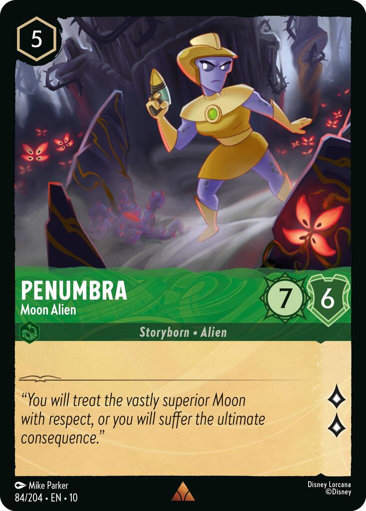 Penumbra - Moon Alien (84/204) [Whispers in the Well] | Cards and Coasters CA