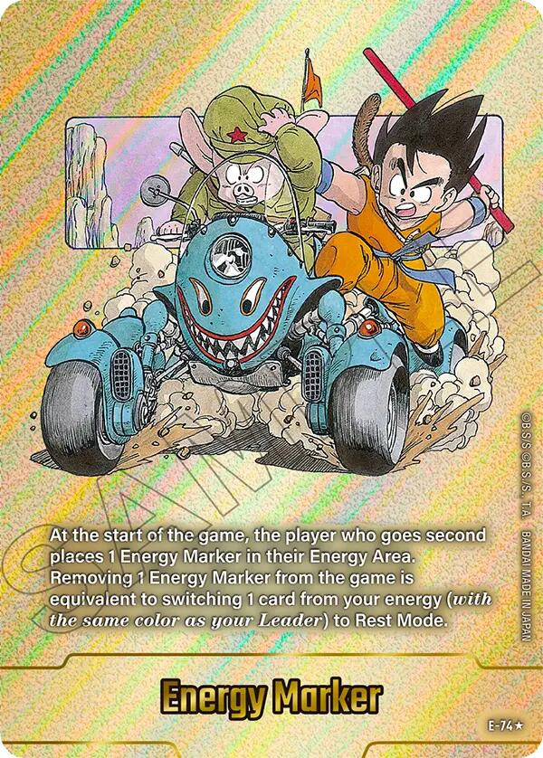 Energy Marker (E-74) (Gold) [Fusion World Energy Markers] | Cards and Coasters CA