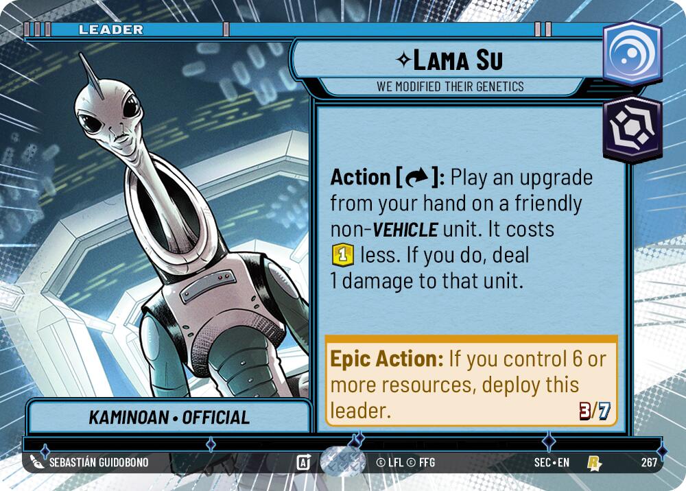 Lama Su - We Modified Their Genetics (Hyperspace) (267) (267) [Secrets of Power] | Cards and Coasters CA
