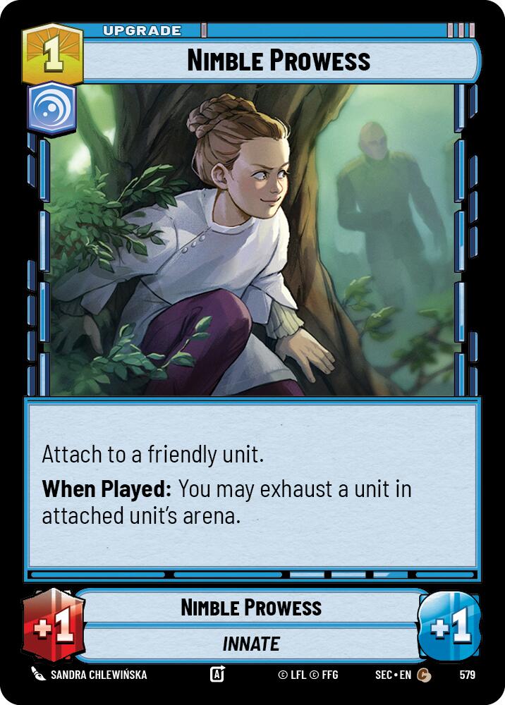 Nimble Prowess (579) (Foil) (579) [Secrets of Power] | Cards and Coasters CA