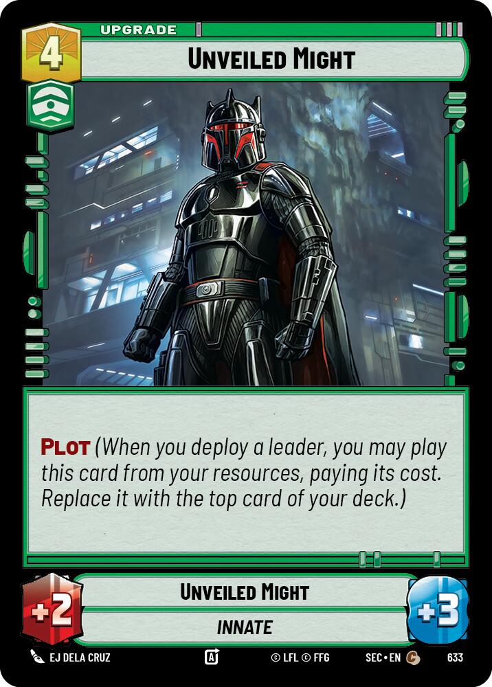 Unveiled Might (633) (Foil) (633) [Secrets of Power] | Cards and Coasters CA