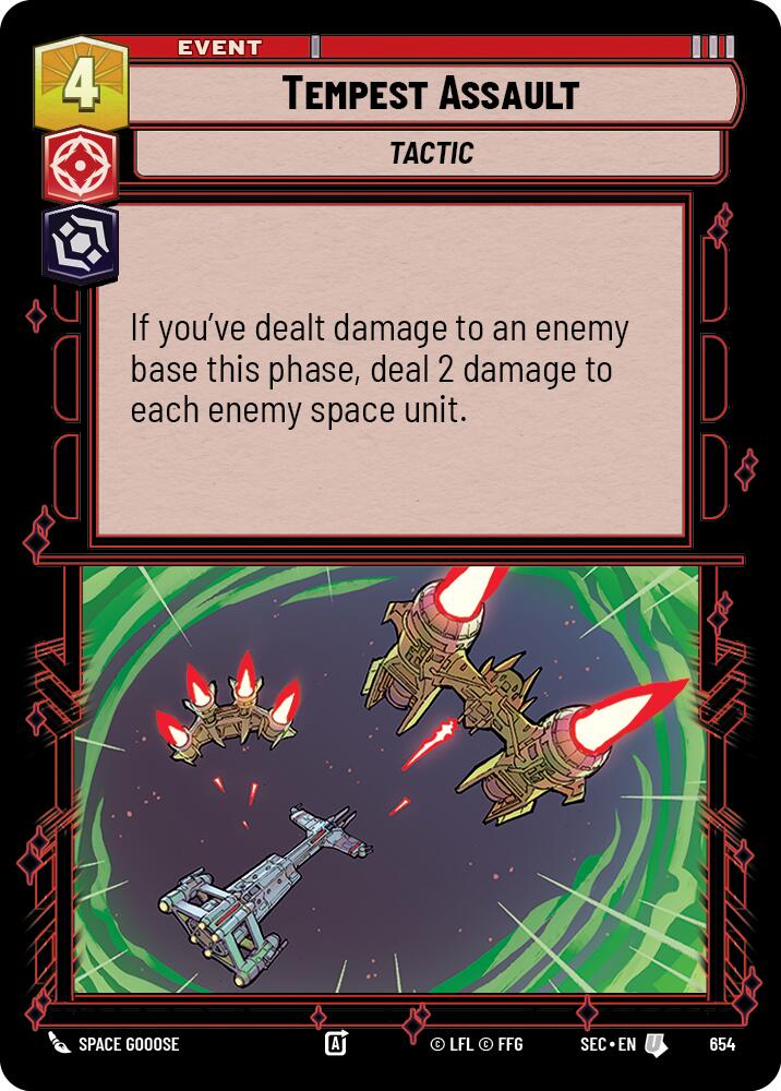 Tempest Assault (654) (Foil) (654) [Secrets of Power] | Cards and Coasters CA