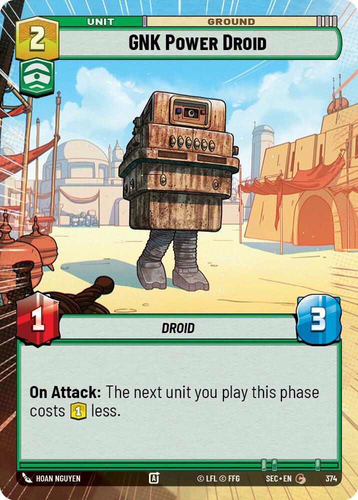 GNK Power Droid (374) (Hyperspace) (374) [Secrets of Power] | Cards and Coasters CA