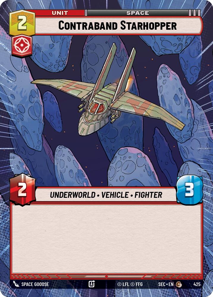 Contraband Starhopper (425) (Hyperspace) (425) [Secrets of Power] | Cards and Coasters CA