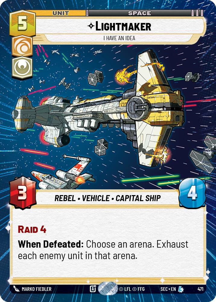 Lightmaker - I Have An Idea (Hyperspace) (471) (471) [Secrets of Power] | Cards and Coasters CA