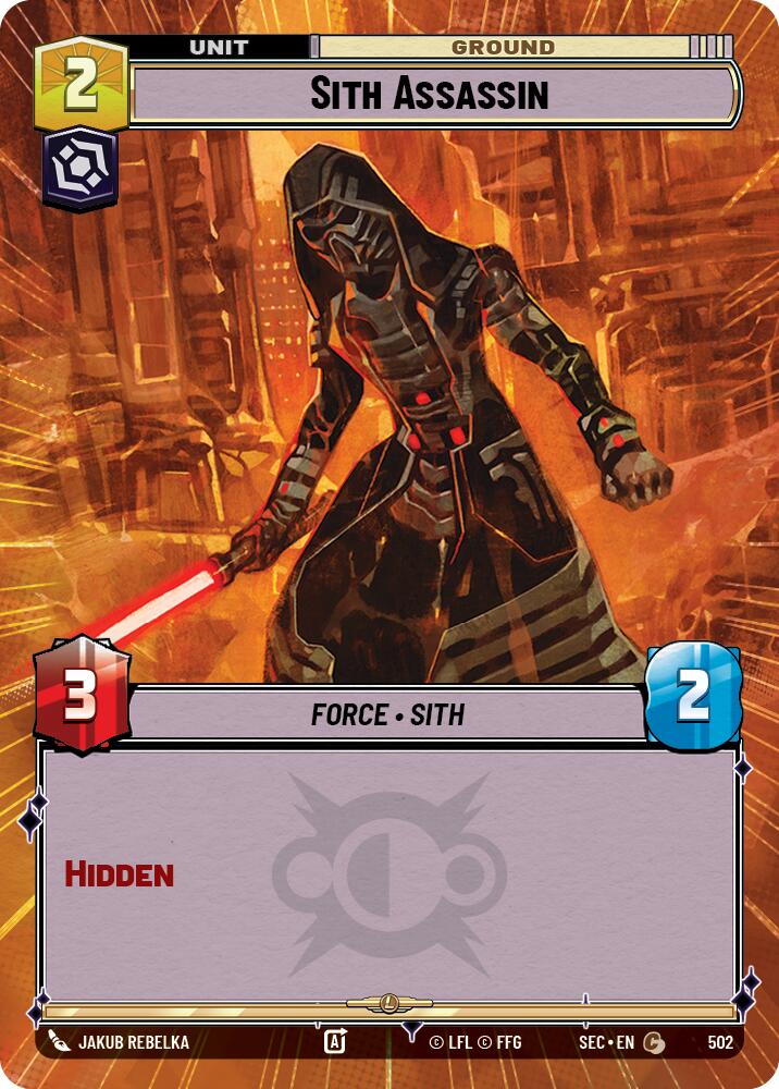 Sith Assassin (502) (Hyperspace) (502) [Secrets of Power] | Cards and Coasters CA