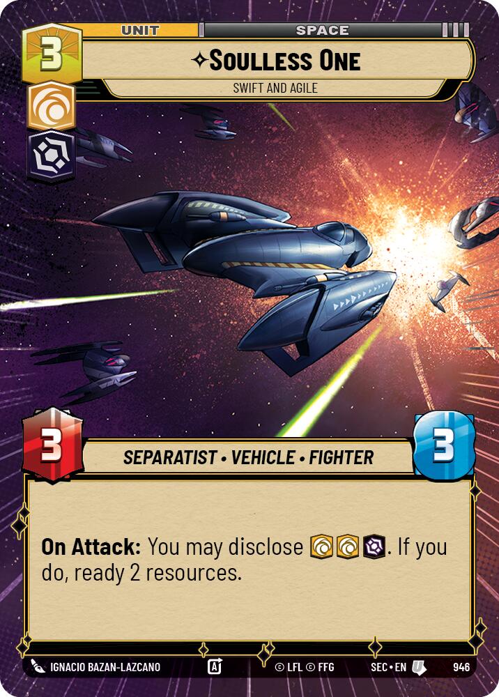 Soulless One - Swift and Agile (Hyperspace Foil) (946) (946) [Secrets of Power] | Cards and Coasters CA