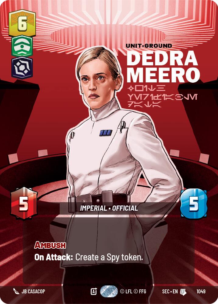 Dedra Meero - With Verifiable Data (Prestige) (1049) (1049) [Secrets of Power] | Cards and Coasters CA