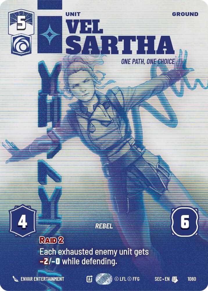 Vel Sartha - One Path, One Choice (Prestige) (1080) (1080) [Secrets of Power] | Cards and Coasters CA