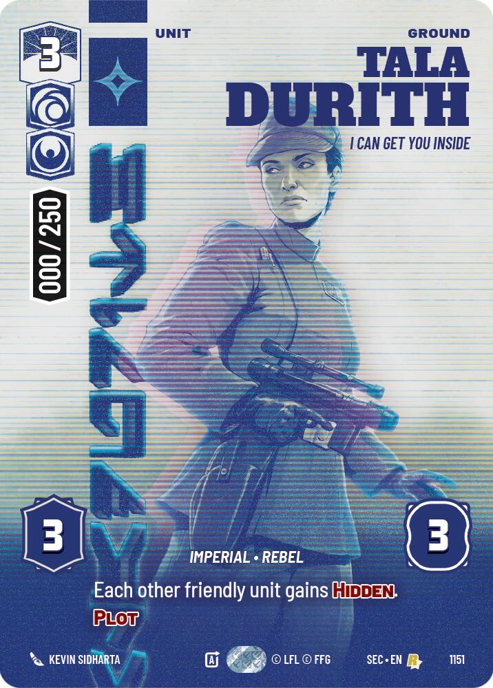 Tala Durith - I Can Get You Inside (Serialized) (1151) (1151) [Secrets of Power] | Cards and Coasters CA