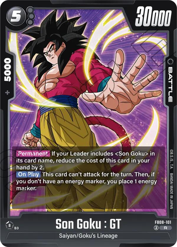 Son Goku : GT [Saiyan's Pride] | Cards and Coasters CA