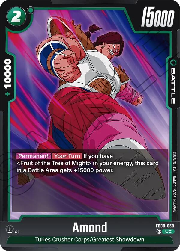 Amond [Saiyan's Pride] | Cards and Coasters CA