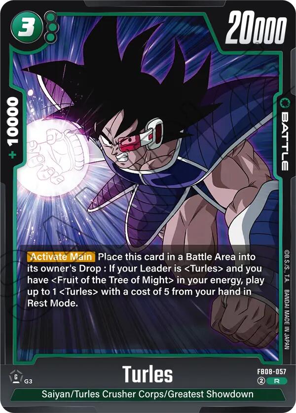 Turles (FB08-057) [Saiyan's Pride] | Cards and Coasters CA