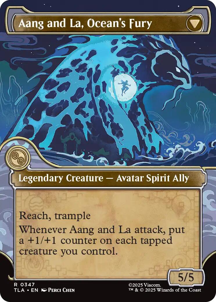 Aang, Swift Savior (Showcase) [Avatar: The Last Airbender] | Cards and Coasters CA