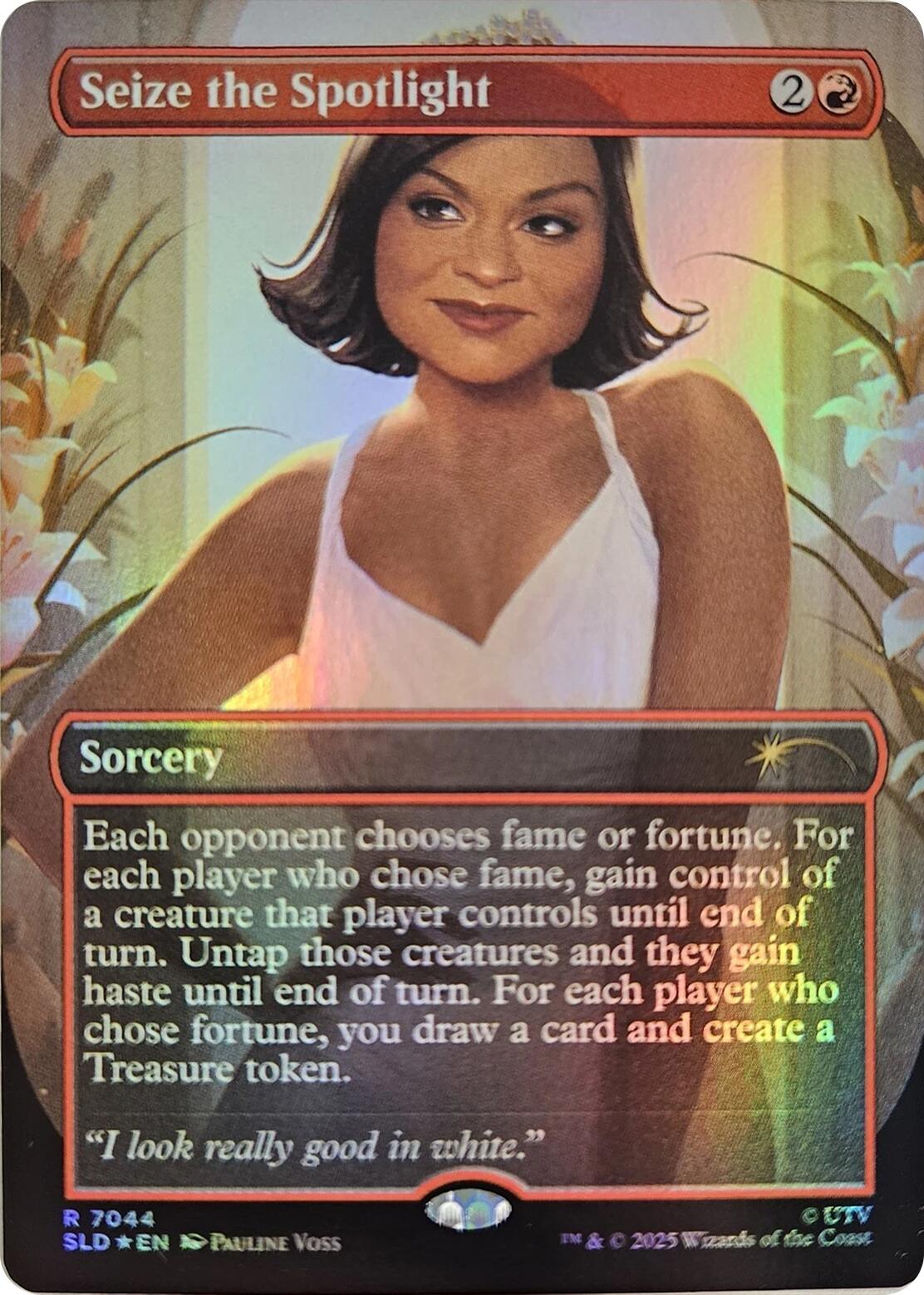 Seize the Spotlight (Rainbow Foil) [Secret Lair Drop Series] | Cards and Coasters CA