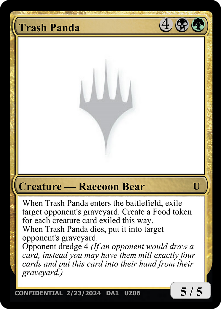 Trash Panda [Unknown Event] | Cards and Coasters CA