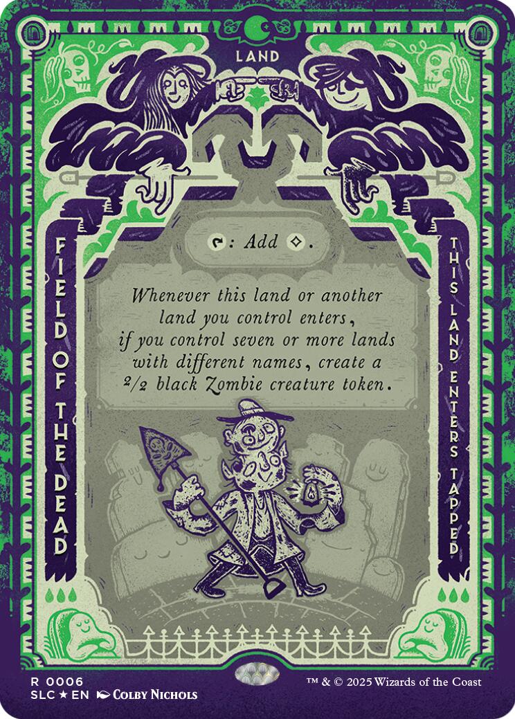 Field of the Dead (Halo Foil) [Secret Lair Countdown Kit] | Cards and Coasters CA