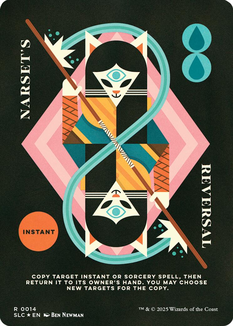 Narset's Reversal (Halo Foil) [Secret Lair Countdown Kit] | Cards and Coasters CA