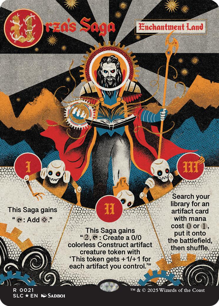 Urza's Saga (Halo Foil) [Secret Lair Countdown Kit] | Cards and Coasters CA