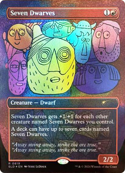 Seven Dwarves (0819) [Secret Lair Drop Series] | Cards and Coasters CA