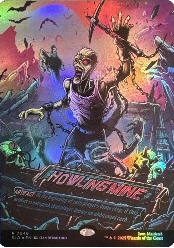 Howling Mine (7046) (Rainbow Foil) [Secret Lair Drop Series] | Cards and Coasters CA