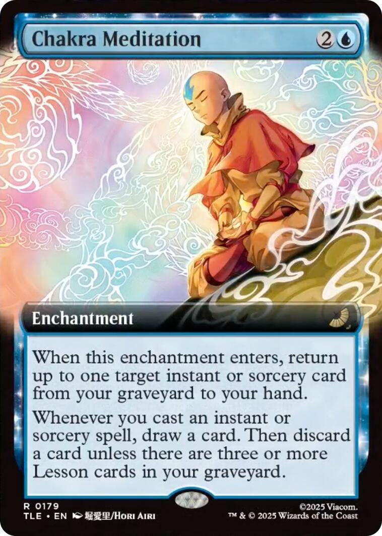 Chakra Meditation (Extended Art) [Avatar: The Last Airbender: Eternal-Legal] | Cards and Coasters CA