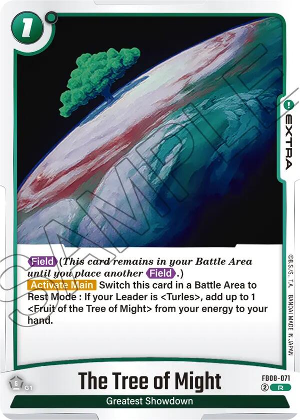 The Tree of Might [Saiyan's Pride] | Cards and Coasters CA