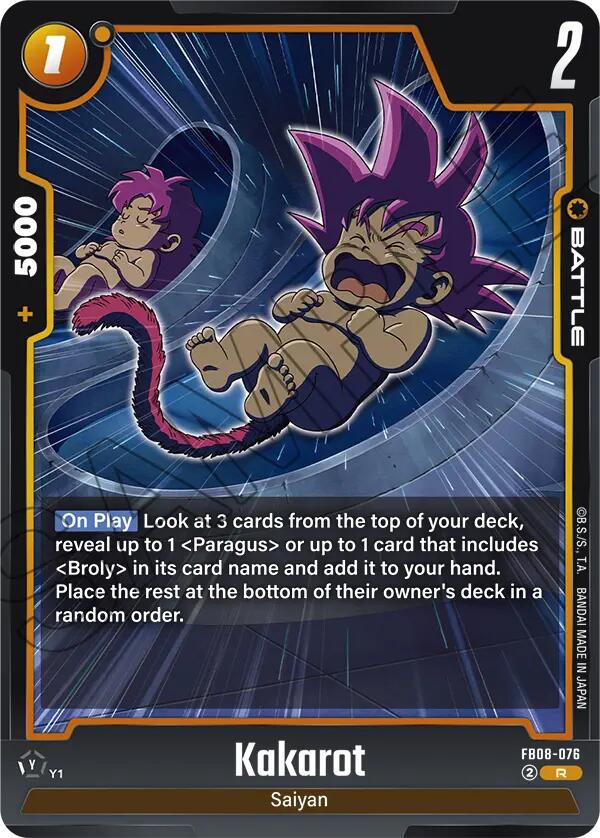 Kakarot (FB08-076) [Saiyan's Pride] | Cards and Coasters CA