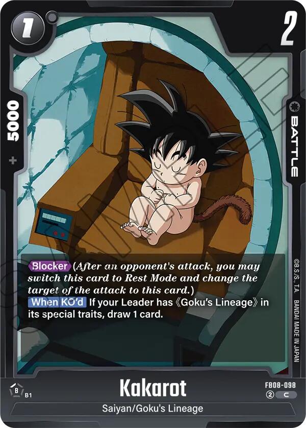 Kakarot (FB08-098) [Saiyan's Pride] | Cards and Coasters CA