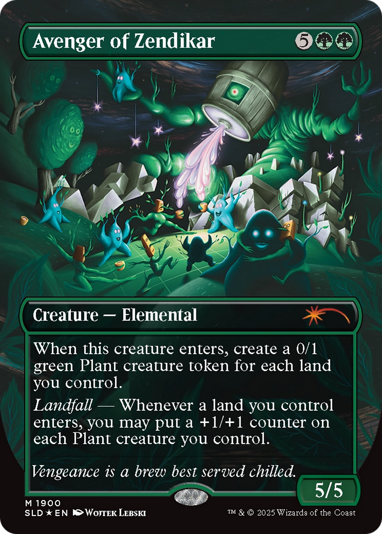 Avenger of Zendikar (Double Rainbow Foil) [Secret Lair Drop Series] | Cards and Coasters CA