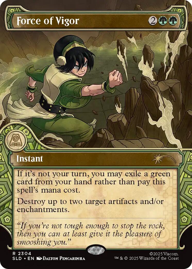 Force of Vigor [Secret Lair Drop Series] | Cards and Coasters CA