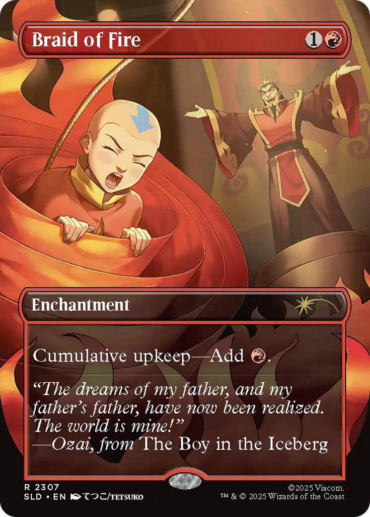 Braid of Fire (2307) [Secret Lair Drop Series] | Cards and Coasters CA