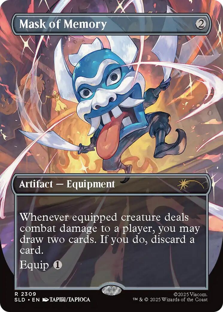 Mask of Memory [Secret Lair Drop Series] | Cards and Coasters CA