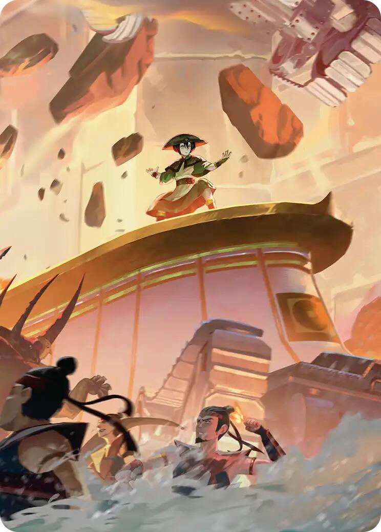 Earthshape Art Card [Avatar: The Last Airbender Art Series] | Cards and Coasters CA