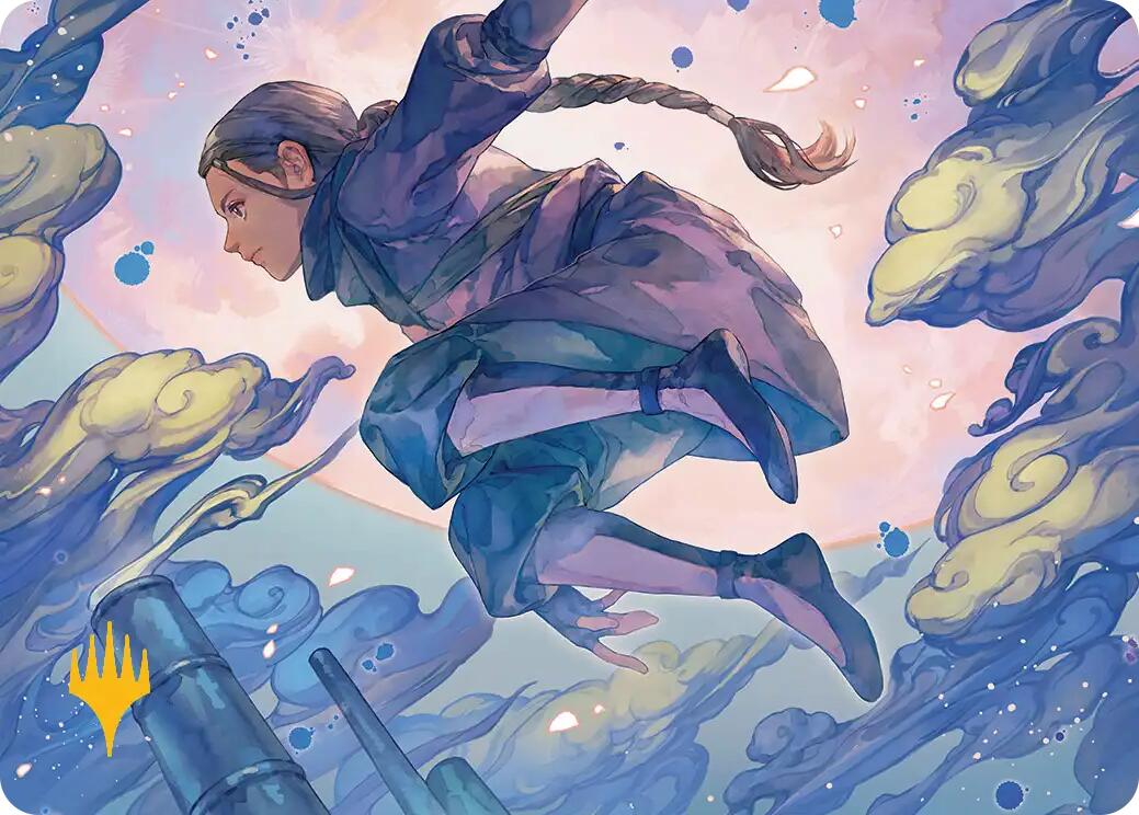 Katara, Seeking Revenge Art Card (Gold-Stamped Planeswalker Symbol) [Avatar: The Last Airbender Art Series] | Cards and Coasters CA