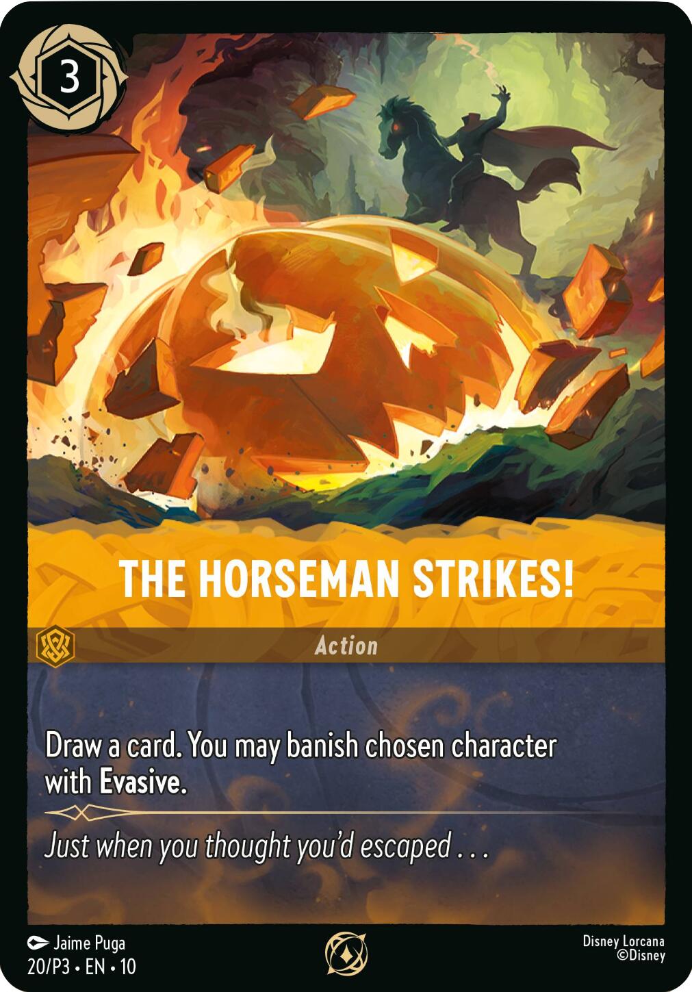 The Horseman Strikes! (20) [Promo Cards] | Cards and Coasters CA