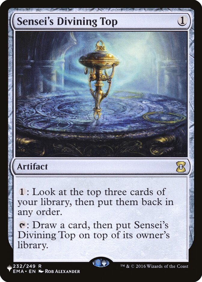 Sensei's Divining Top [The List] | Cards and Coasters CA