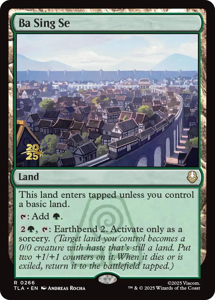 Ba Sing Se [Avatar: The Last Airbender Prerelease Cards] | Cards and Coasters CA