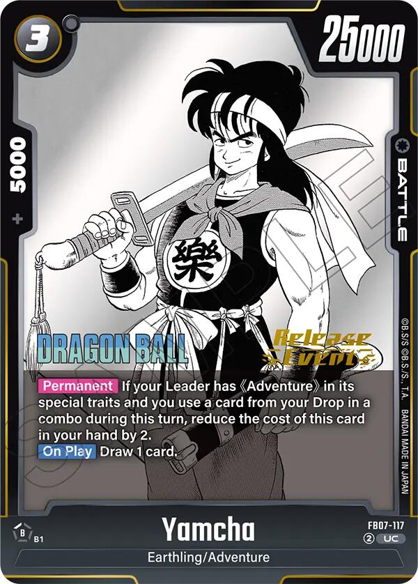 Yamcha [Manga Booster 02 Release Event Cards] | Cards and Coasters CA