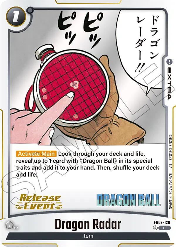 Dragon Radar [Manga Booster 02 Release Event Cards] | Cards and Coasters CA