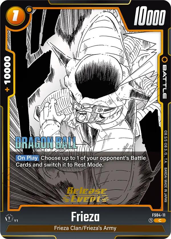 Frieza (FS04-11) [Manga Booster 02 Release Event Cards] | Cards and Coasters CA