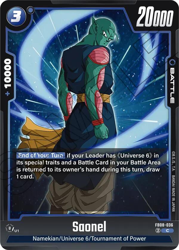 Saonel [Saiyan's Pride] | Cards and Coasters CA