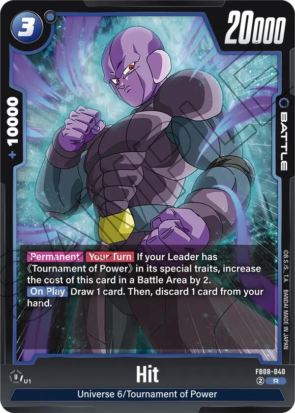 Hit [Saiyan's Pride] | Cards and Coasters CA